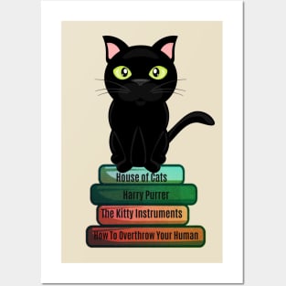 Kitty Domination and Books Posters and Art